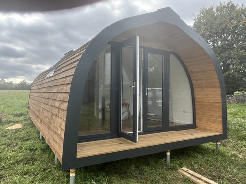 Luxury glamping pod made - luxury,