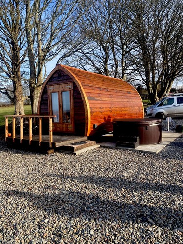 Glamping camping pod fully - /camping,