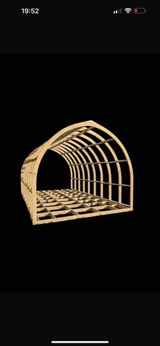 Glamping pod frame kit - (3.2m, l